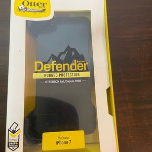 Otter box black defender series iPhone 7 oracle #45701